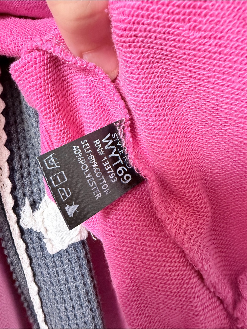 POL Pink Star Track Pants & Zip Jacket Set - Picture 6 of 6